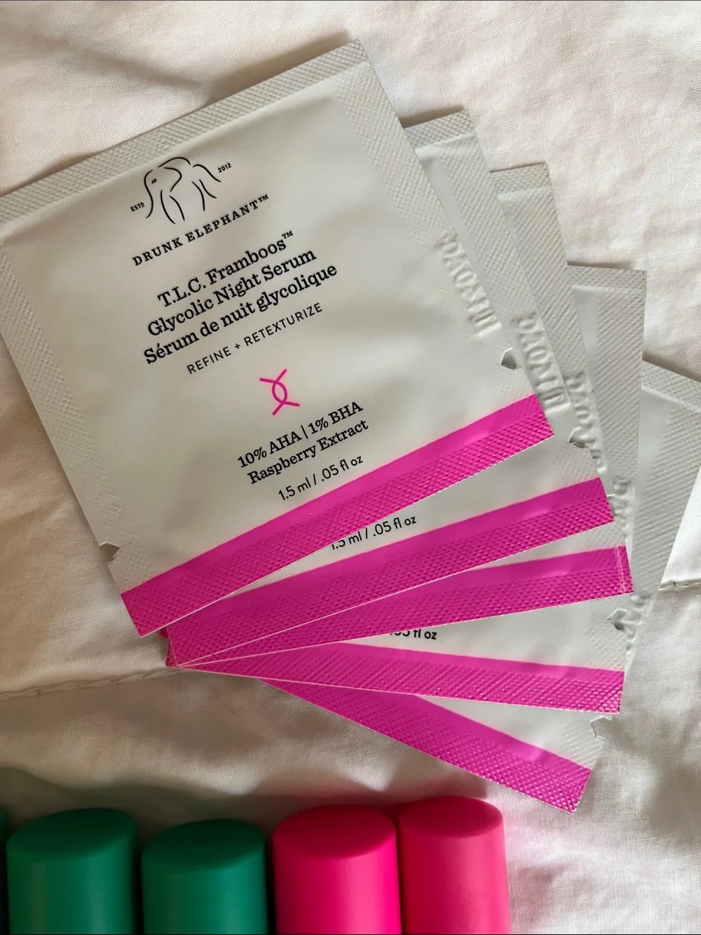 Drunk Elephant Mini Protini & TLC Framboos Serums & Samples Set